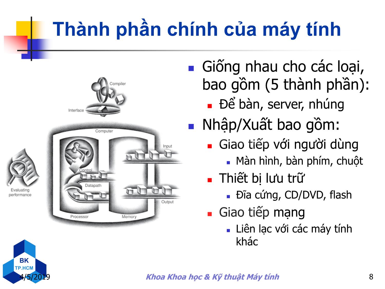 Bài giảng Kiến trúc máy tính - Chương 1: Các khái niệm và công nghệ trang 8