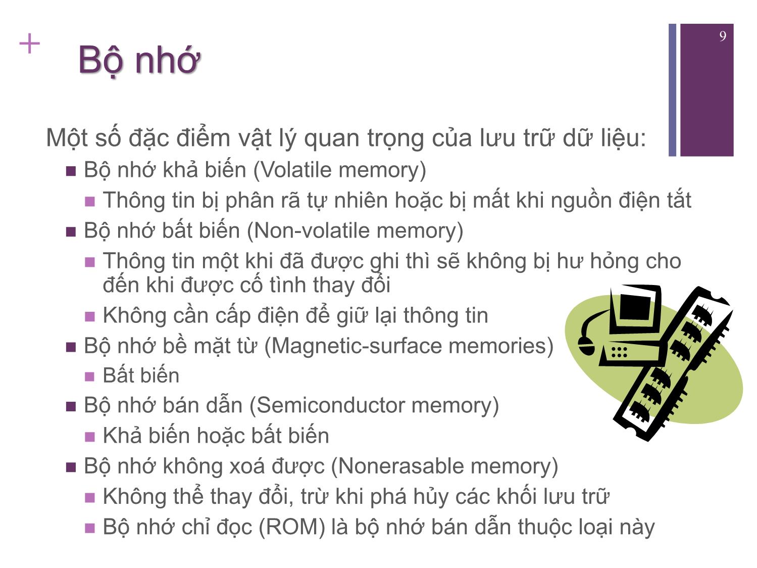 Bài giảng Kiến trúc máy tính - Chương 4: Bộ nhớ Cache - Nguyễn Hằng Phương trang 9