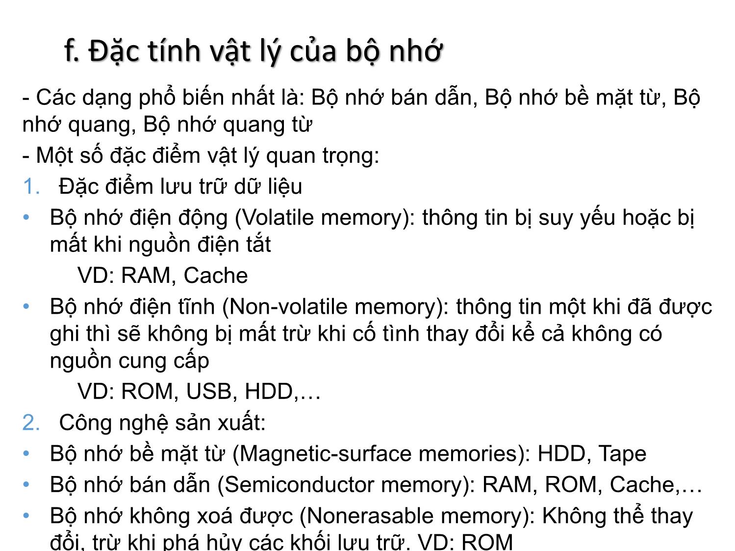 Bài giảng Kiến trúc máy tính - Chương 4: Bộ nhớ Cache - Nguyễn Thị Phương trang 8
