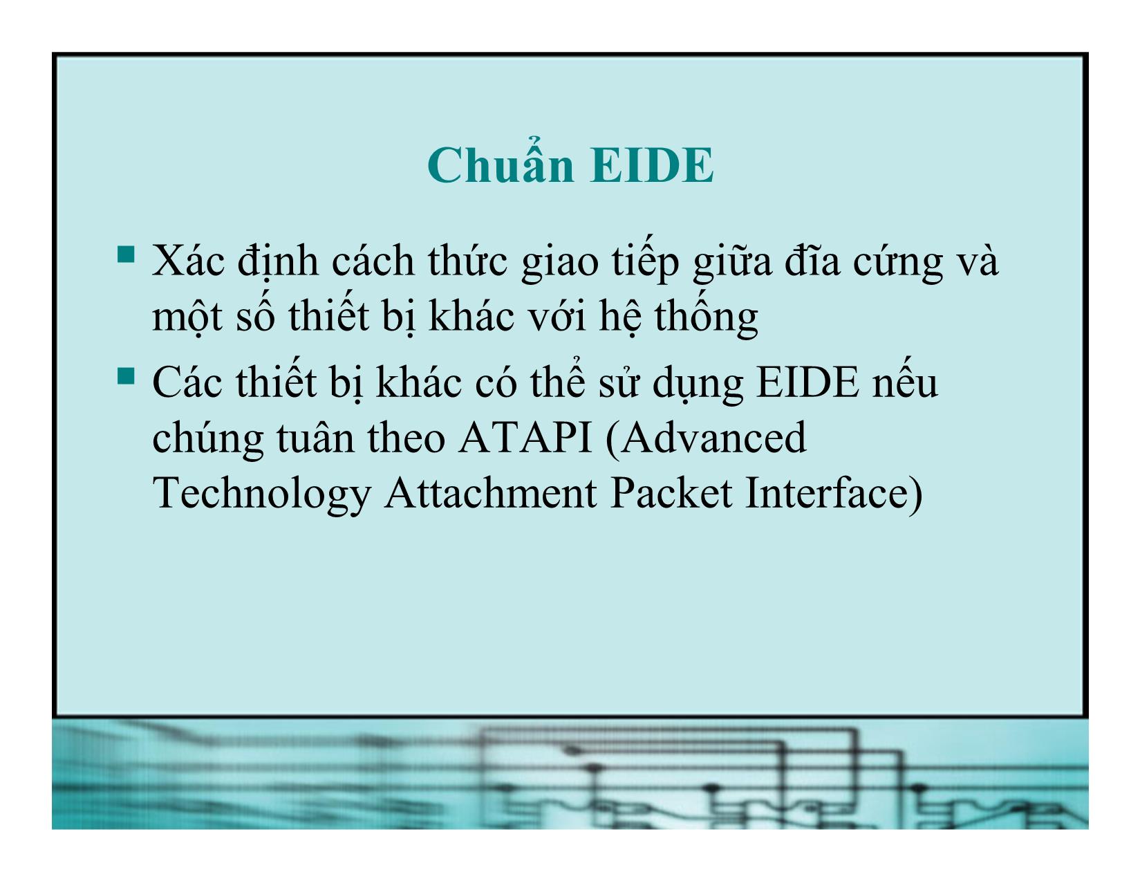 Bài giảng Kiến trúc máy tính - Chương 6: Đĩa cứng trang 5