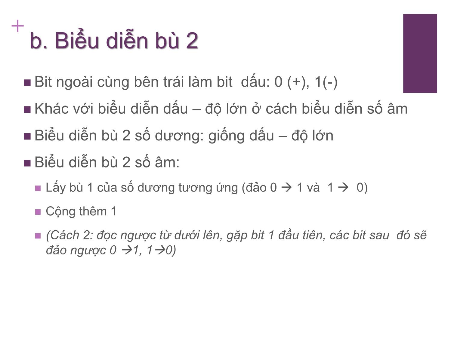 Bài giảng Kiến trúc máy tính - Chương 9: Bộ xử lý số học - Nguyễn Thị Phương trang 8