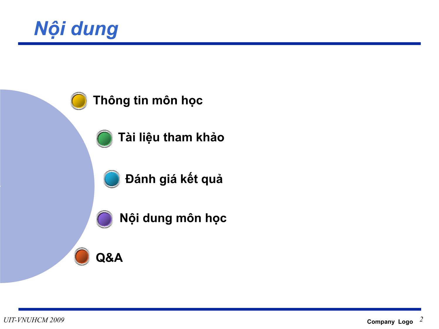 Bài giảng Phát triển vận hành bảo trì phần mềm - Giới thiệu môn học - Nguyễn Thị Thanh Trúc trang 2