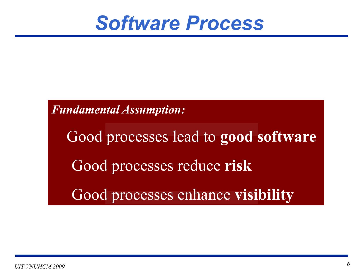 Bài giảng Phát triển vận hành bảo trì phần mềm - Chương 3: Qui trình và mô hình bảo trì phần mềm - Nguyễn Thị Thanh Trúc trang 6