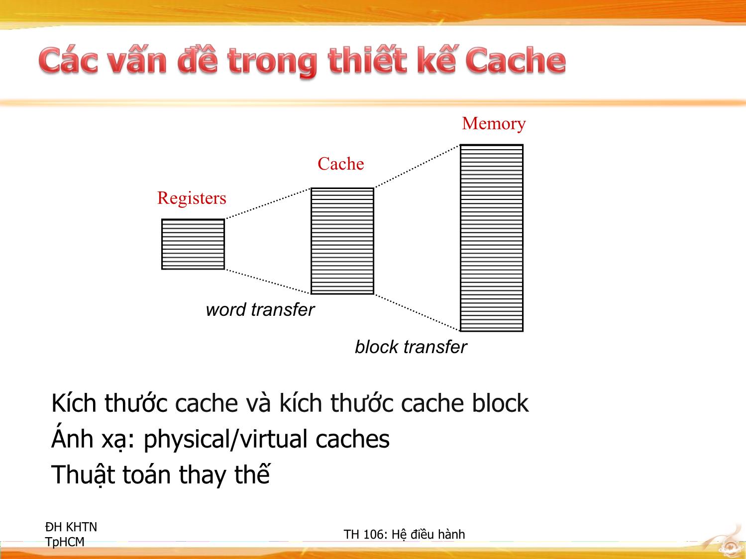 Bài giảng Hệ điều hành - Quản lý bộ nhớ trang 4