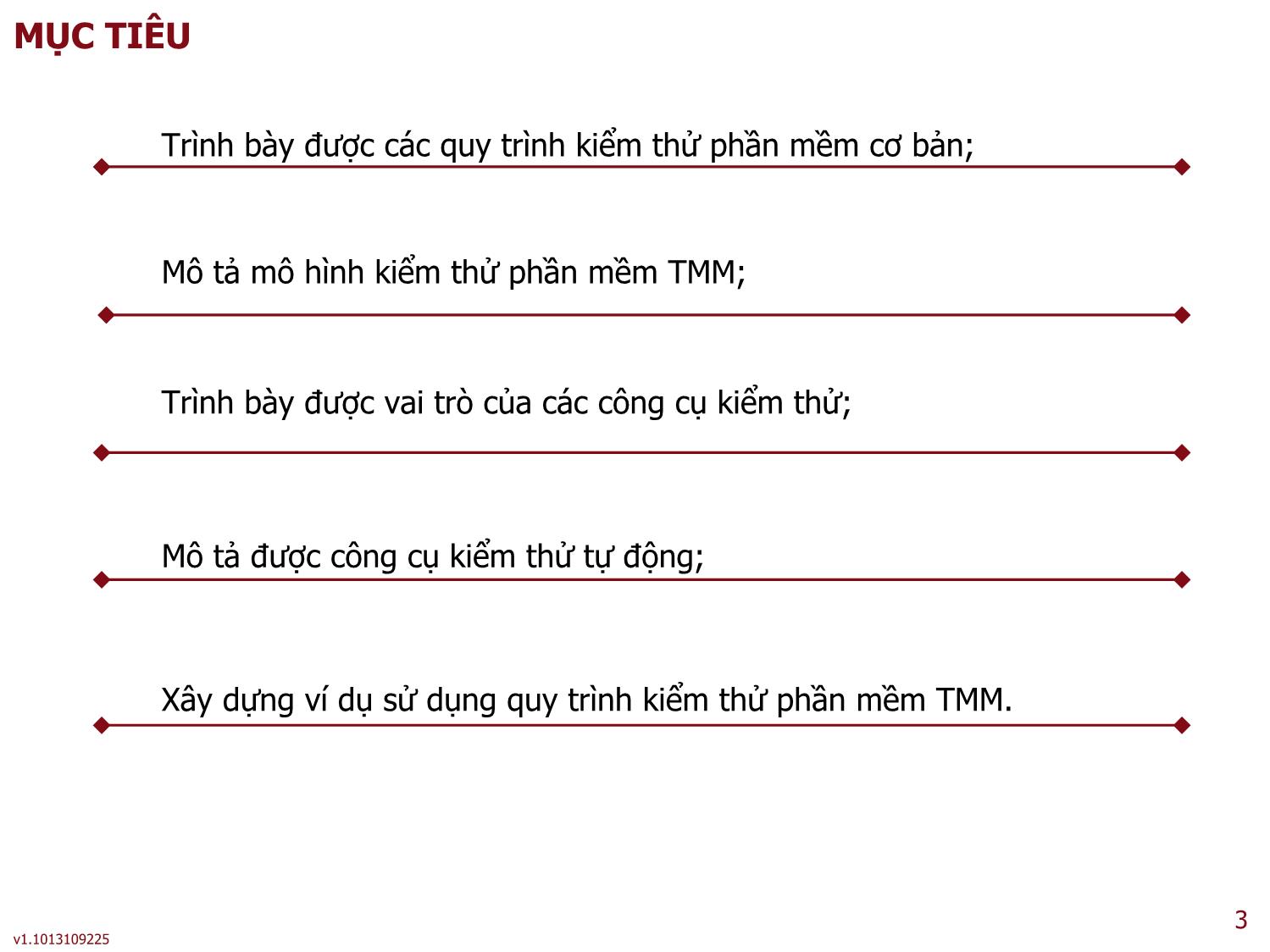 Bài giảng Công cụ kiểm thử phần mềm - Bài 3: Kiểm thử phần mềm trong công nghiệp - Trần Mạnh Thắng trang 3