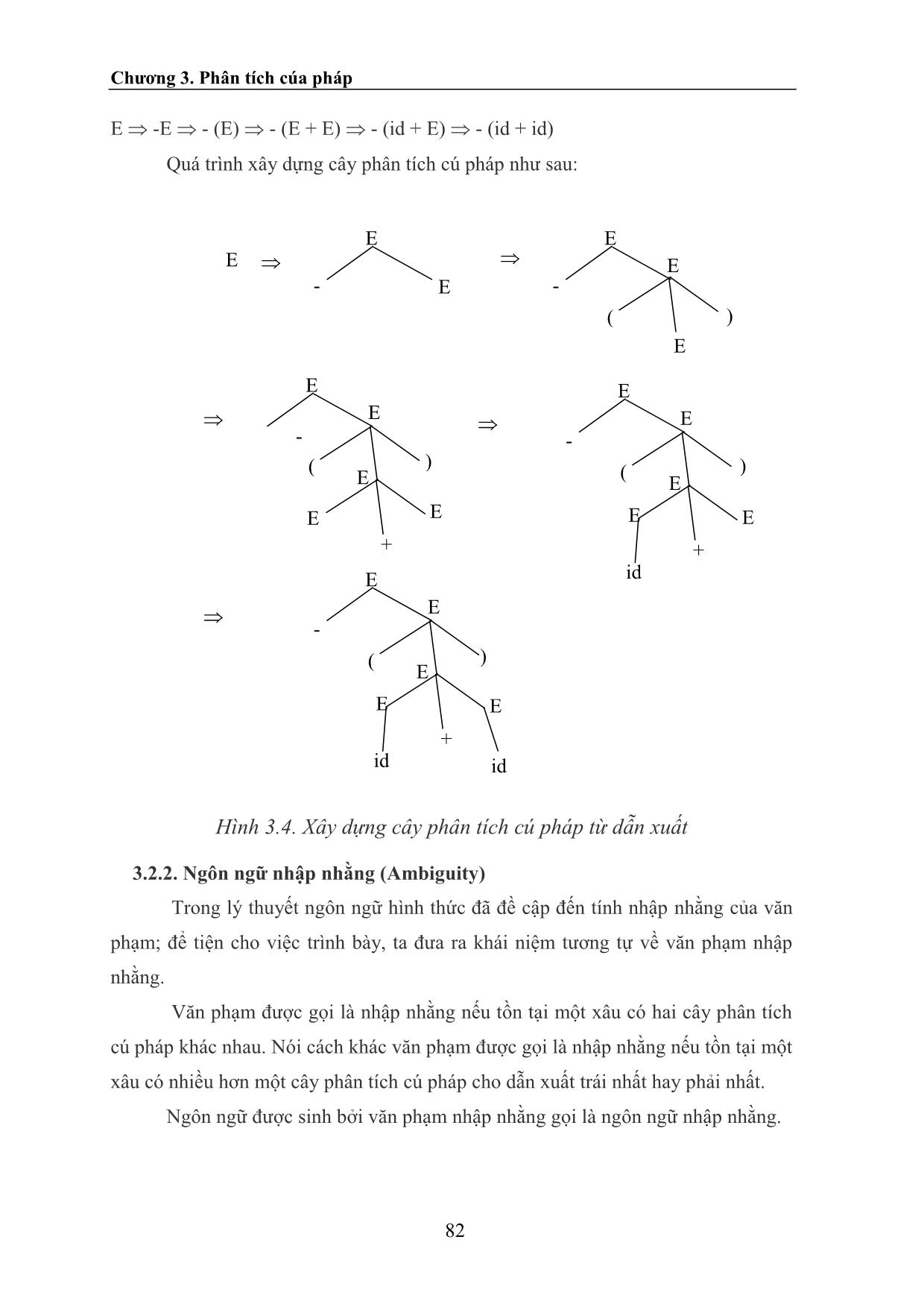 Giáo trình Chương trình dịch (Phần 2) trang 7