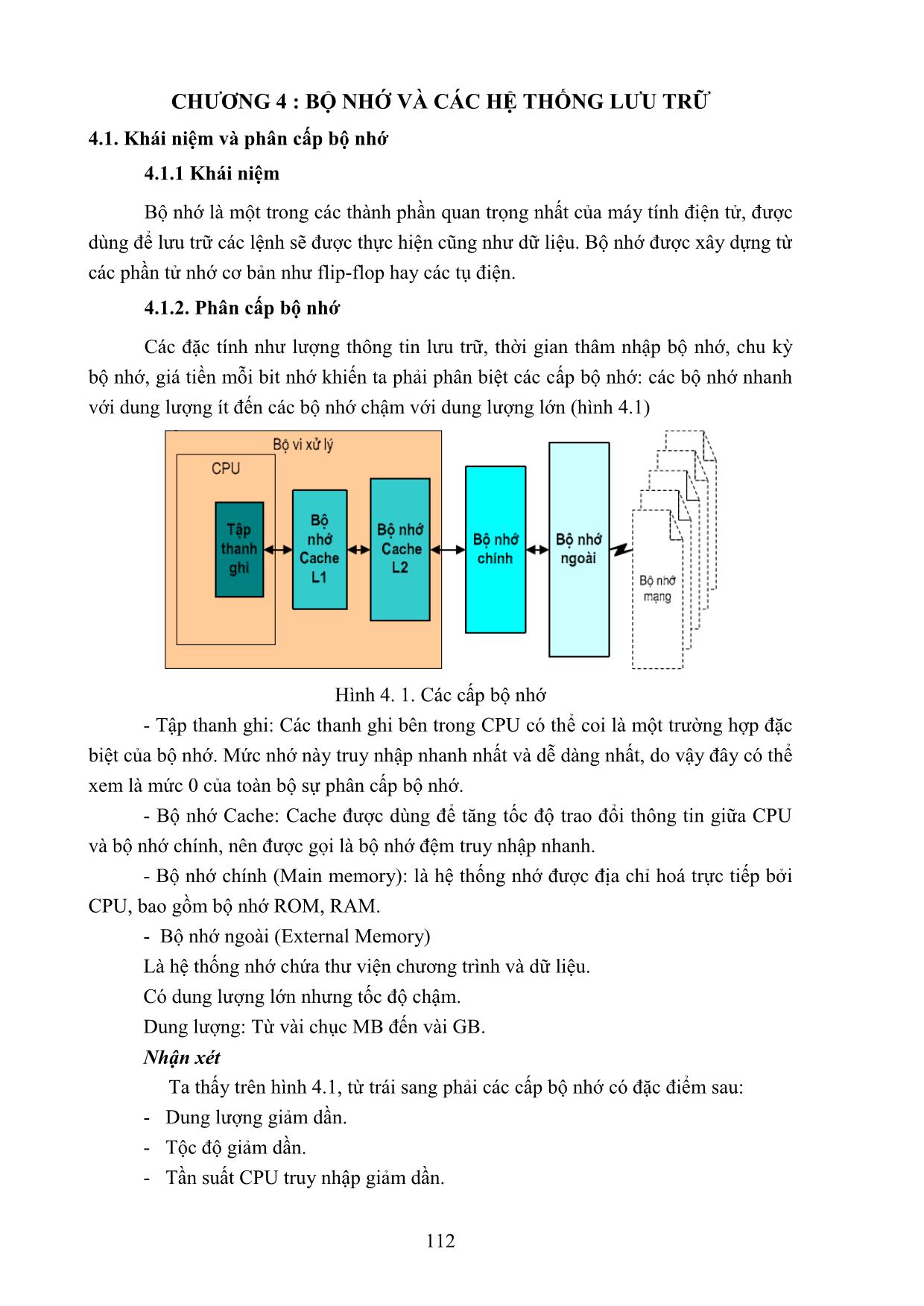 Giáo trình Kiến trúc máy tính (Phần 2) trang 1