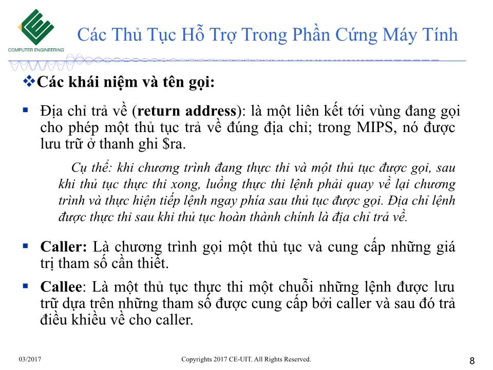 Bài giảng Kiến trúc máy tính - Tuần 5: Kiến trúc bộ lệnh (Tiếp theo) trang 8