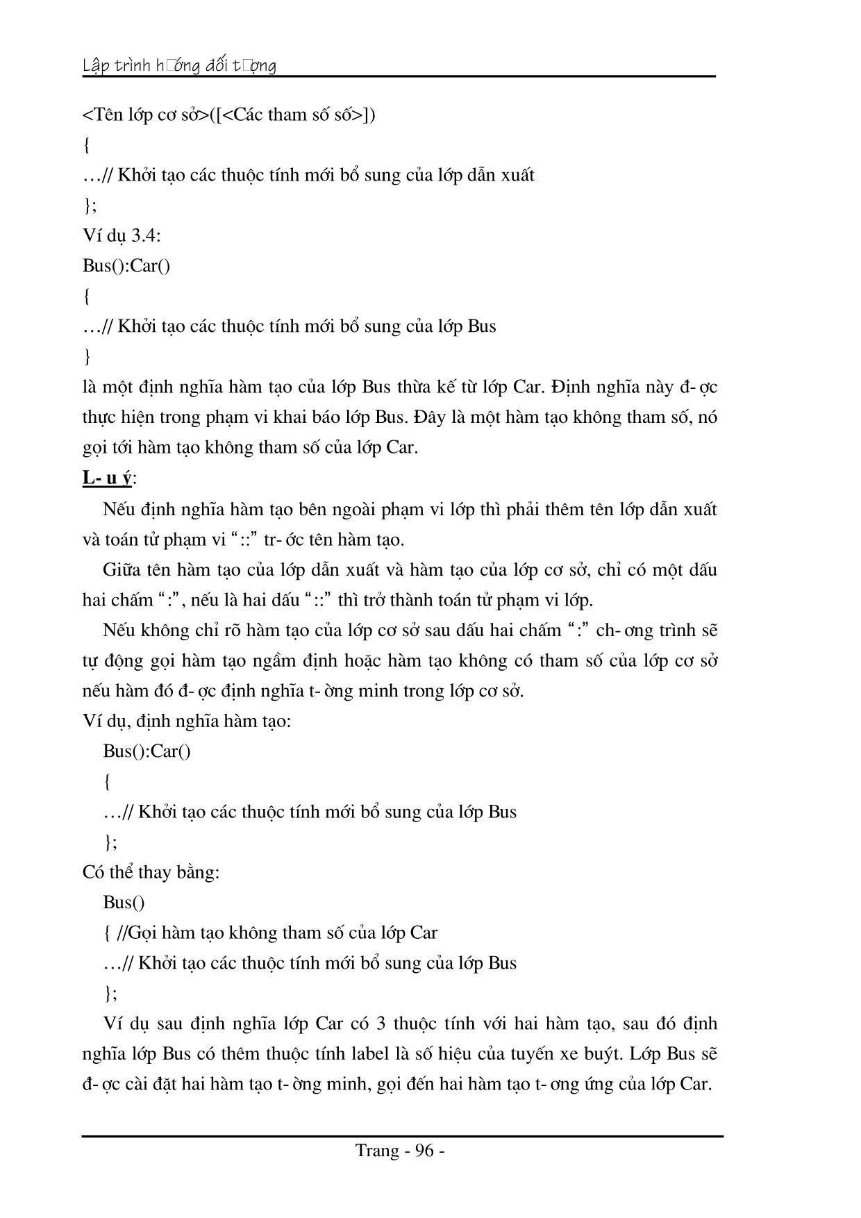Giáo trình Lập trình hướng đối tượng (Phần 2) trang 9