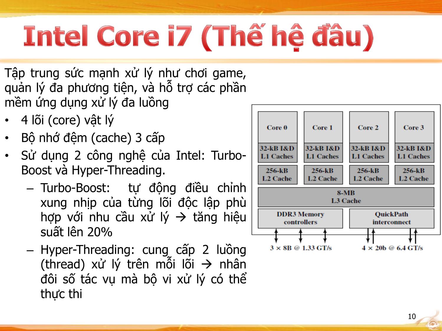 Bài giảng Kiến trúc máy tính - Chương: Tổ chức máy tính trang 10