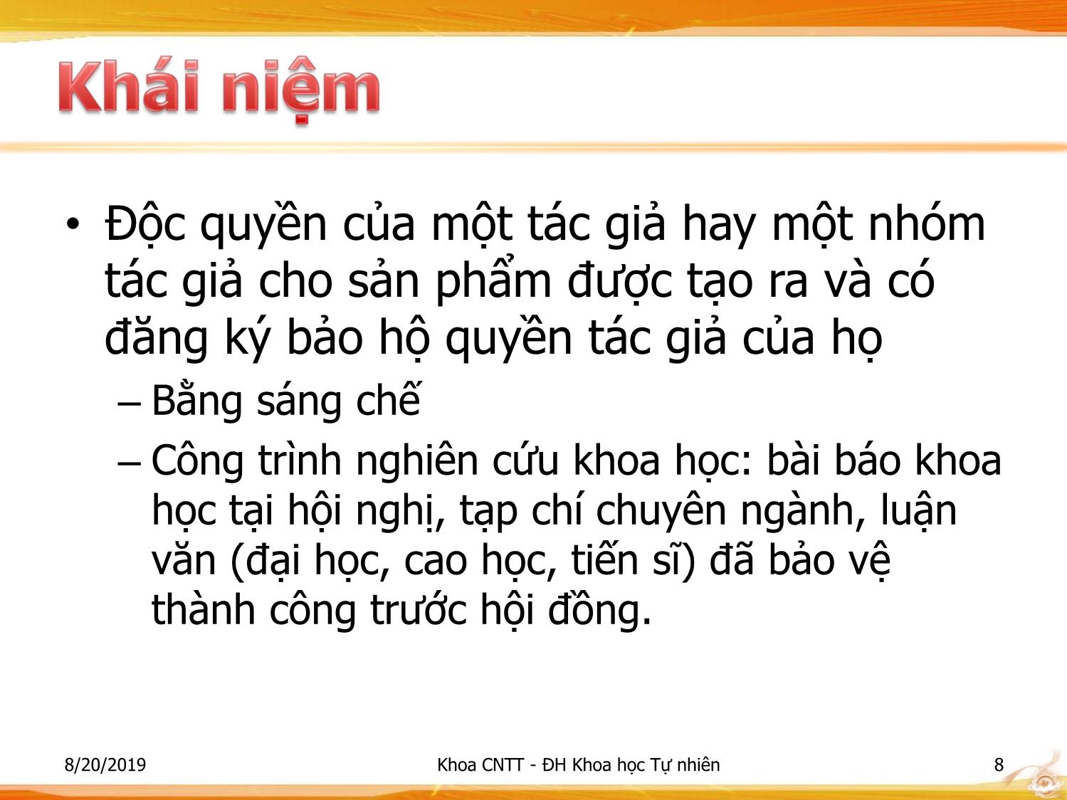 Bài giảng Nhập môn Công nghệ thông tin 1 - Chương 1: Đạo đức nghề nghiệp trang 8