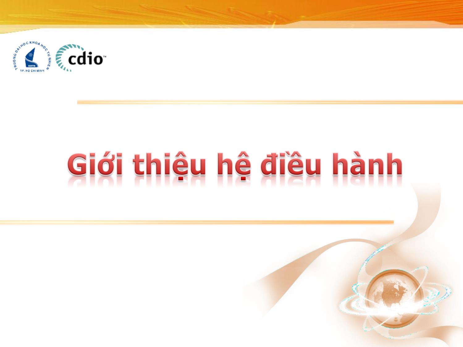 Bài giảng Nhập môn Công nghệ thông tin 1 - Chương 2: Giới thiệu về hệ điều hành trang 3