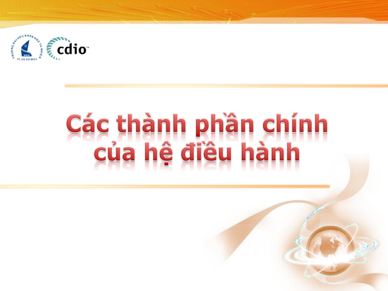 Bài giảng Nhập môn Công nghệ thông tin 1 - Chương 2: Giới thiệu về hệ điều hành trang 5