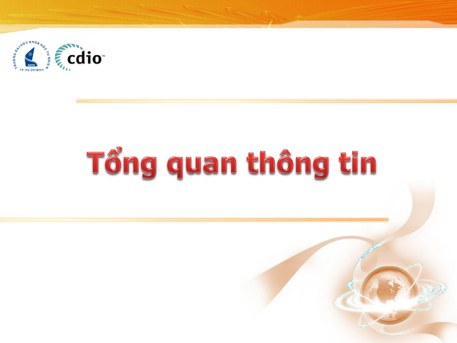 Bài giảng Nhập môn Công nghệ thông tin 1 - Chương 3: Kiến thức cơ sở trang 3