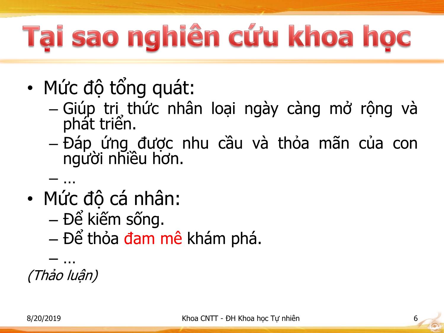 Bài giảng Nhập môn Công nghệ thông tin 1 - Chương 8: Xây dựng, phát triển và đánh giá thuật toán trang 6