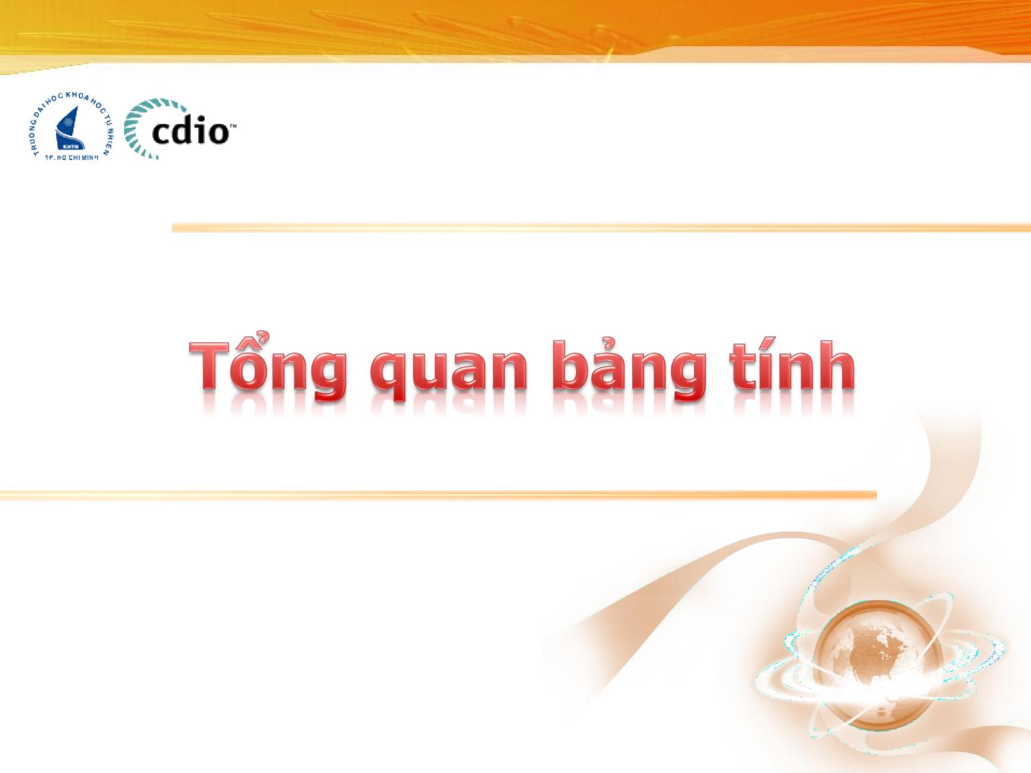 Bài giảng Nhập môn Công nghệ thông tin 1 - Chương 9: Xử lý bảng tính trang 3