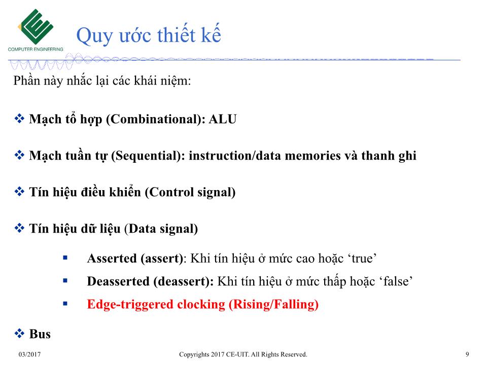 Bài giảng Kiến trúc máy tính - Tuần 10: Bộ xử lý Processor trang 9