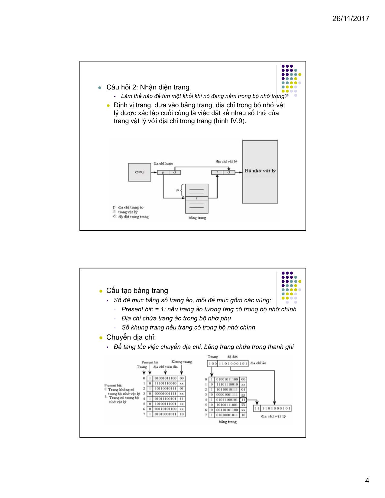 Bài giảng Kiến trúc máy tính & Hợp ngữ - Bài 5: Tổ chức bộ nhớ (Phần 1) trang 4
