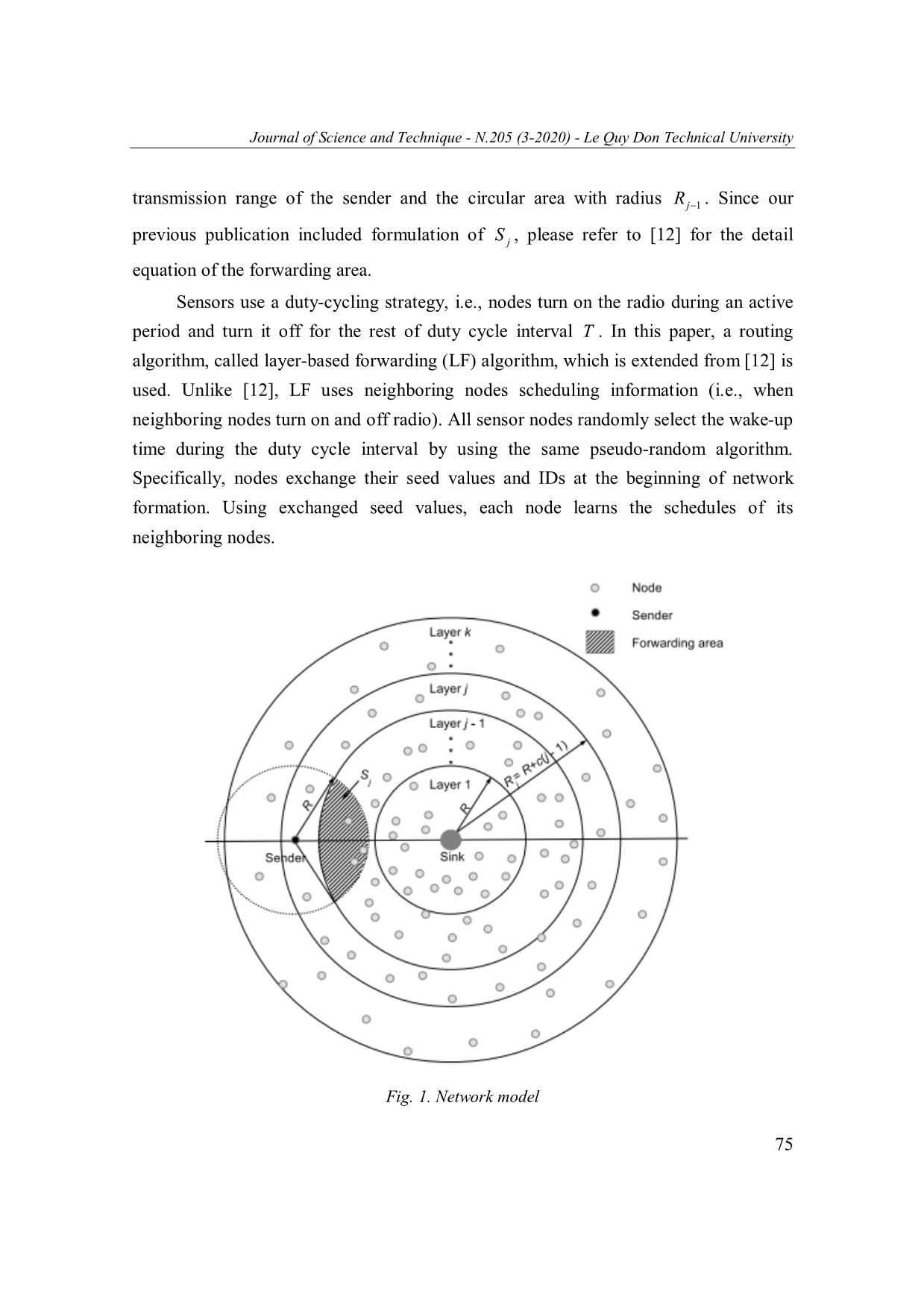 Determining node density to guarantee average latency in duty-Cycled wireless sensor networks trang 4