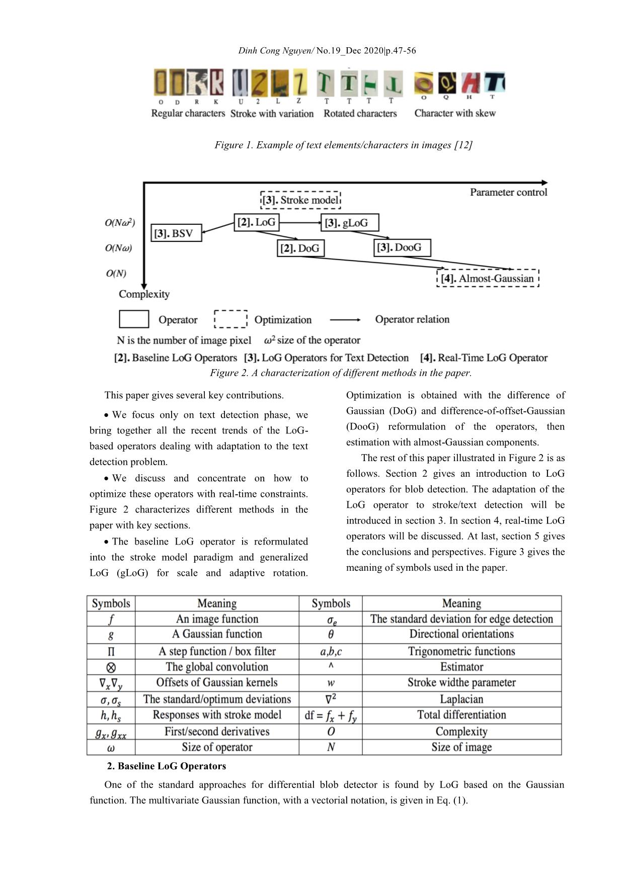 Discussion on log - Based operators for real-time text detection trang 2