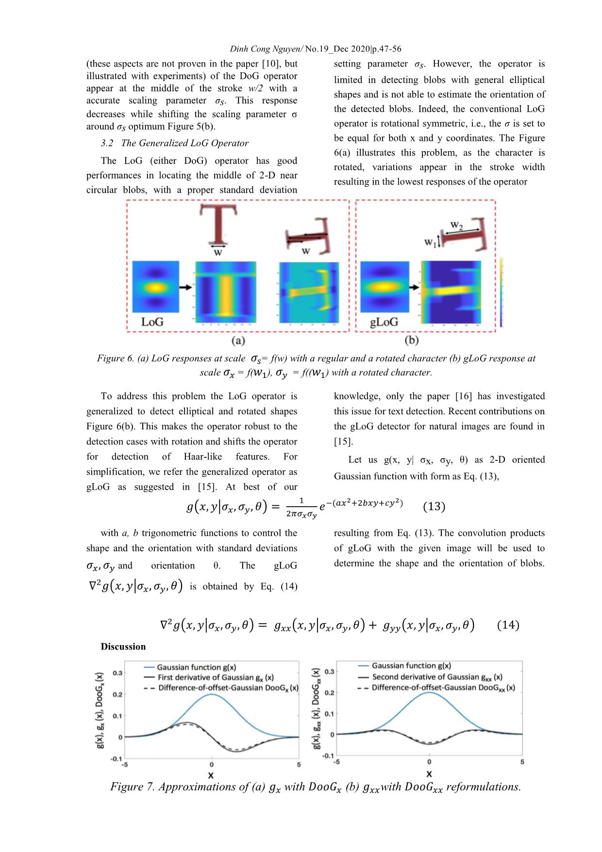 Discussion on log - Based operators for real-time text detection trang 5