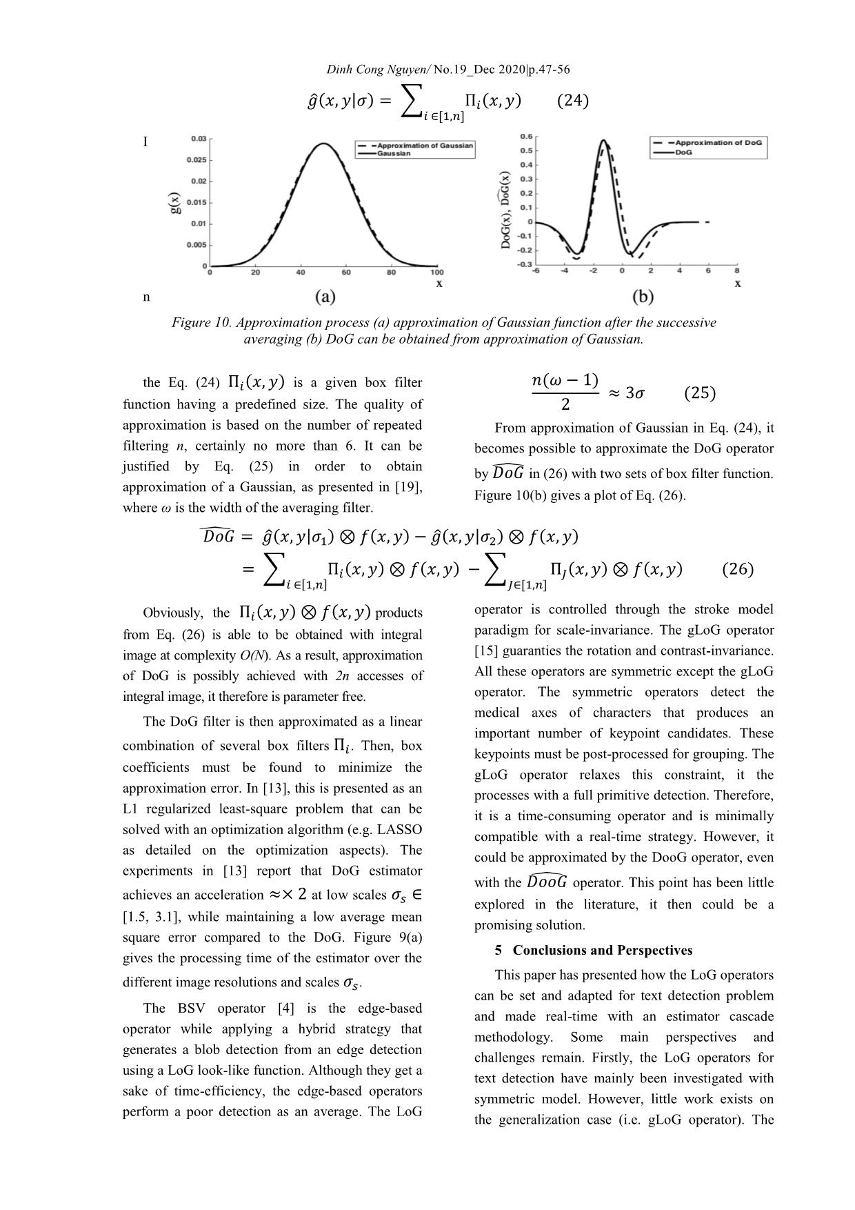 Discussion on log - Based operators for real-time text detection trang 8