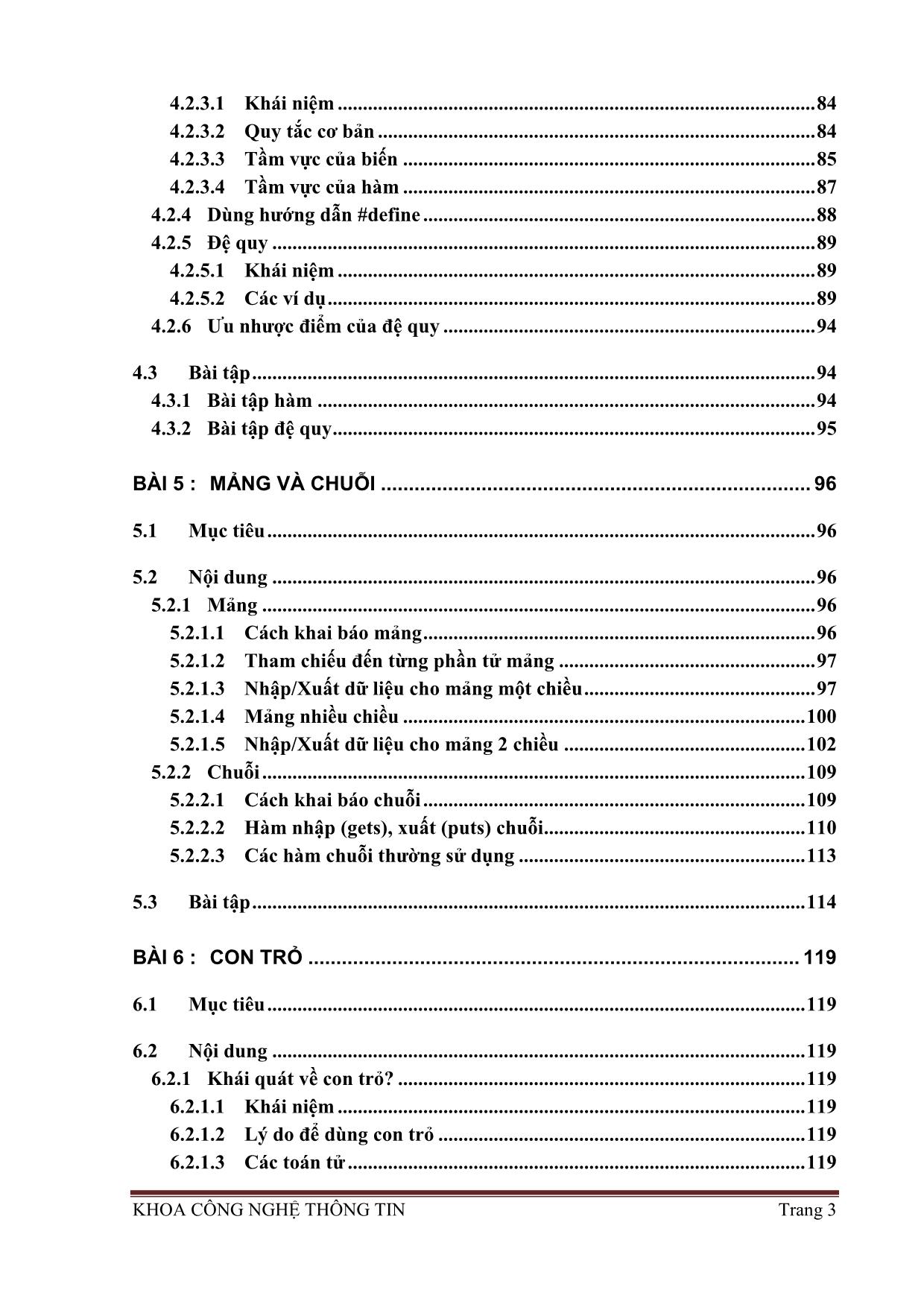 Giáo trình Kỹ thuật lập trình - Nguyễn Gia Quang Đăng trang 4