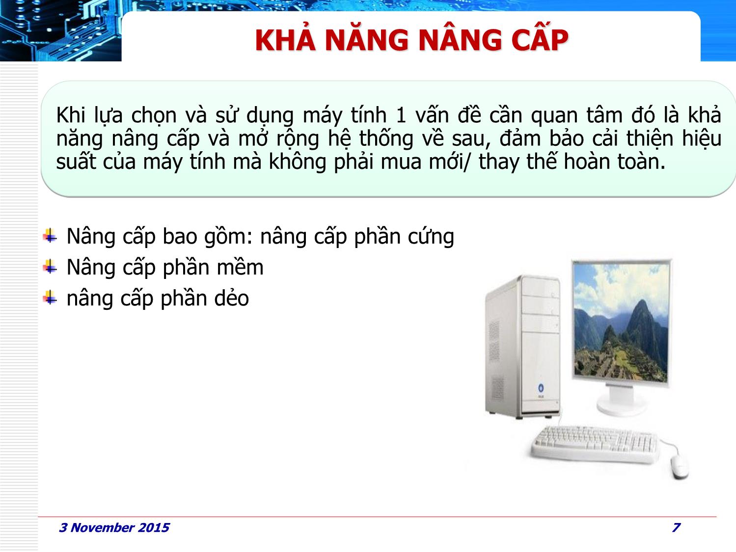 Bài giảng Phần cứng máy tính - Bài 8: Lựa chọn cấu hình & lắp ráp máy tính - Huỳnh Nam trang 7