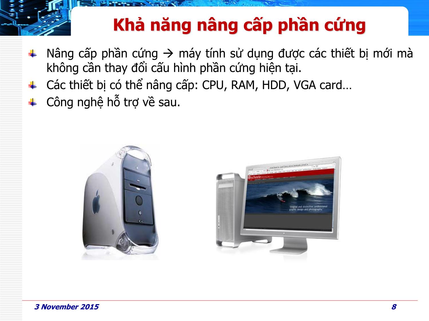 Bài giảng Phần cứng máy tính - Bài 8: Lựa chọn cấu hình & lắp ráp máy tính - Huỳnh Nam trang 8