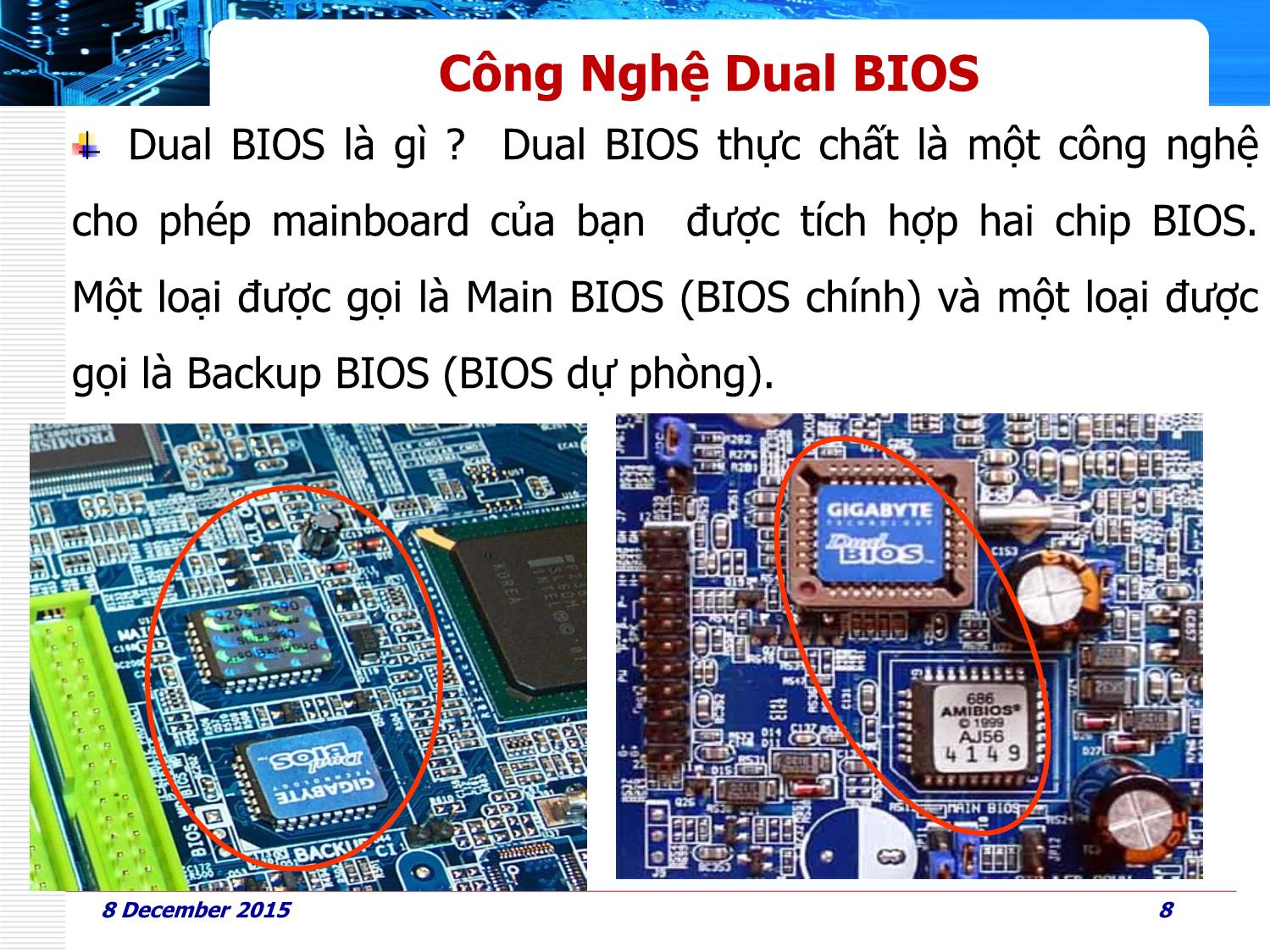 Bài giảng Phần cứng máy tính - Bài 9: Thiết lập BIOS - Huỳnh Nam trang 8