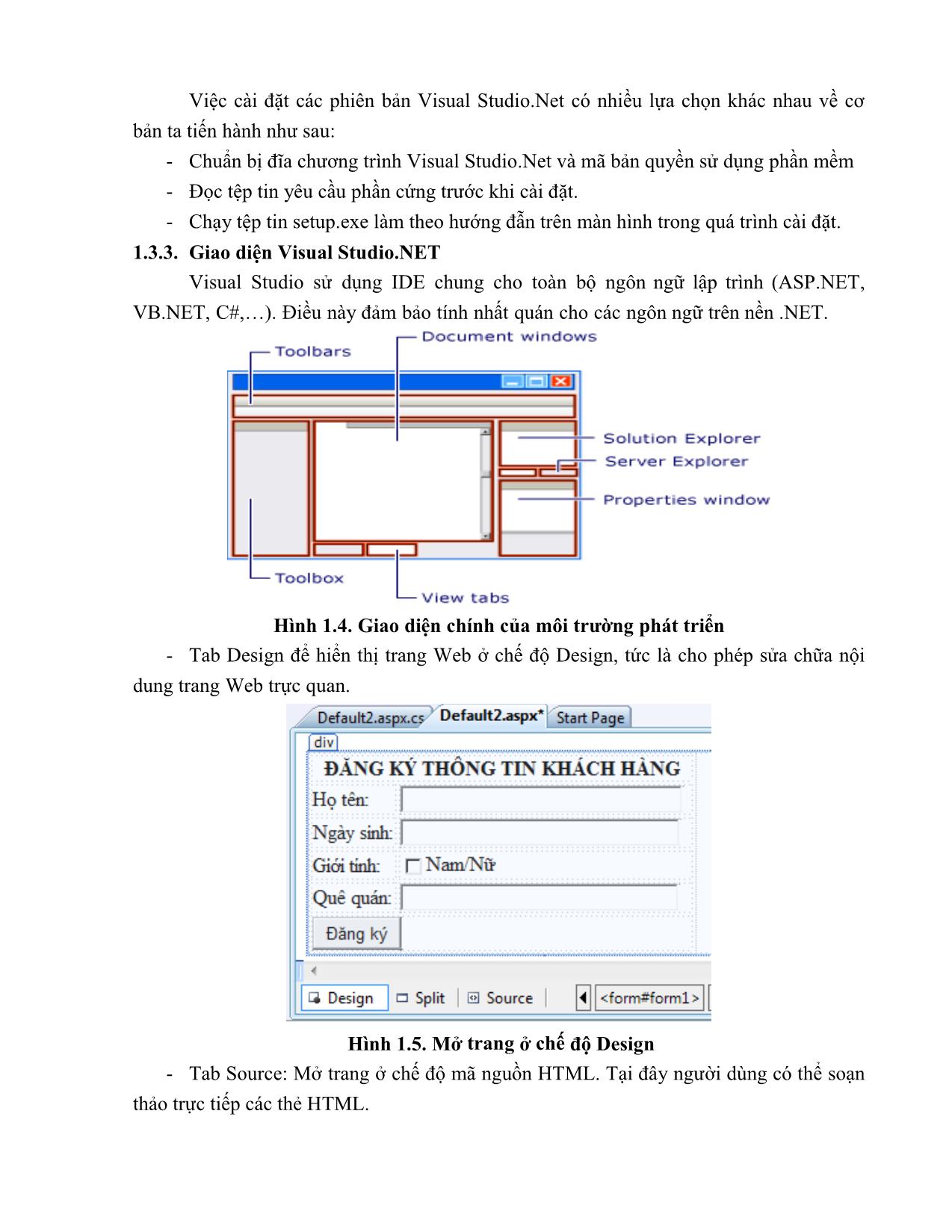 Giáo trình Lập trình trên nền Web (Phần 1) trang 9