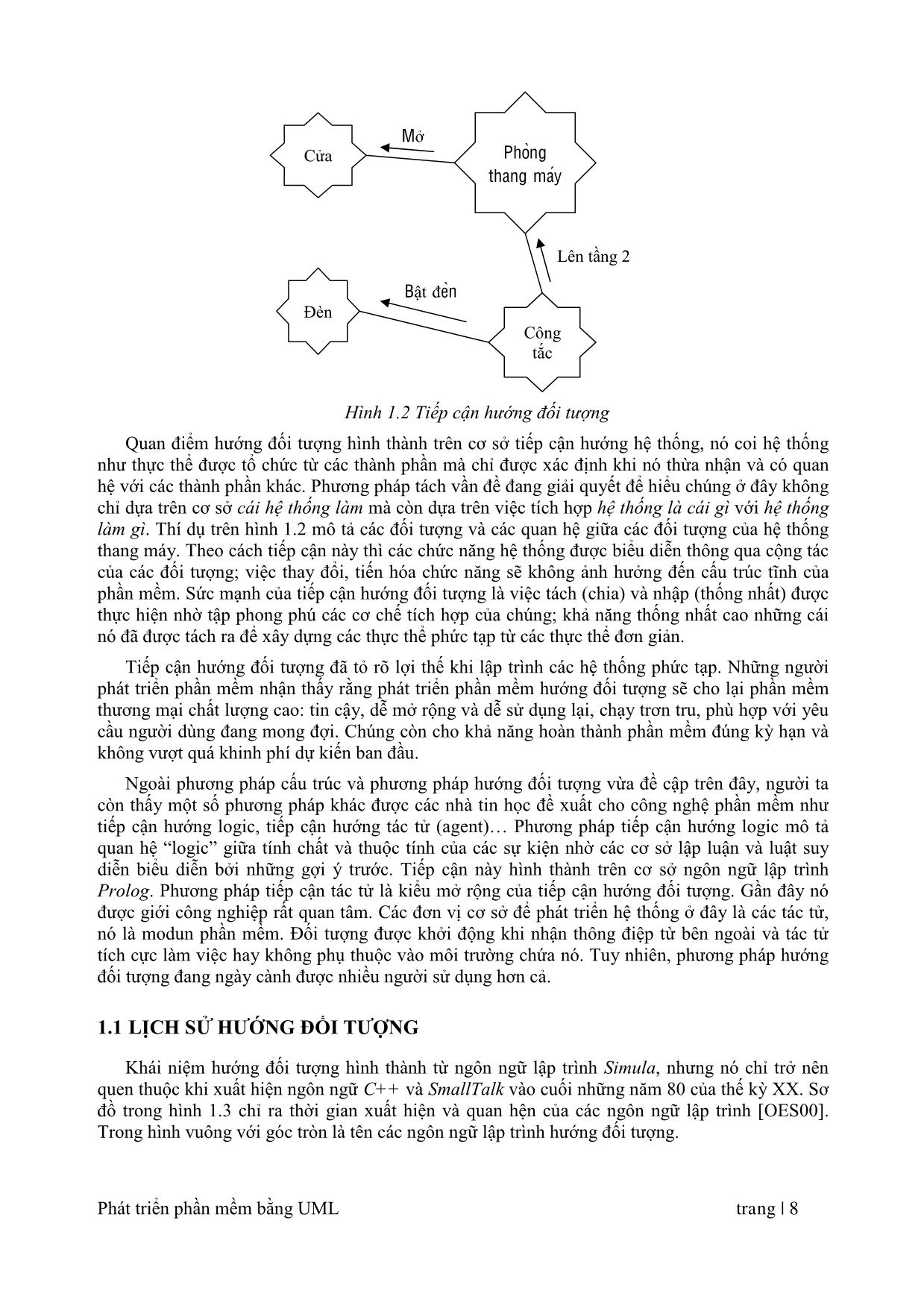 Giáo trình Phân tích thiết kế hướng đối tượng (Phần 1) trang 8