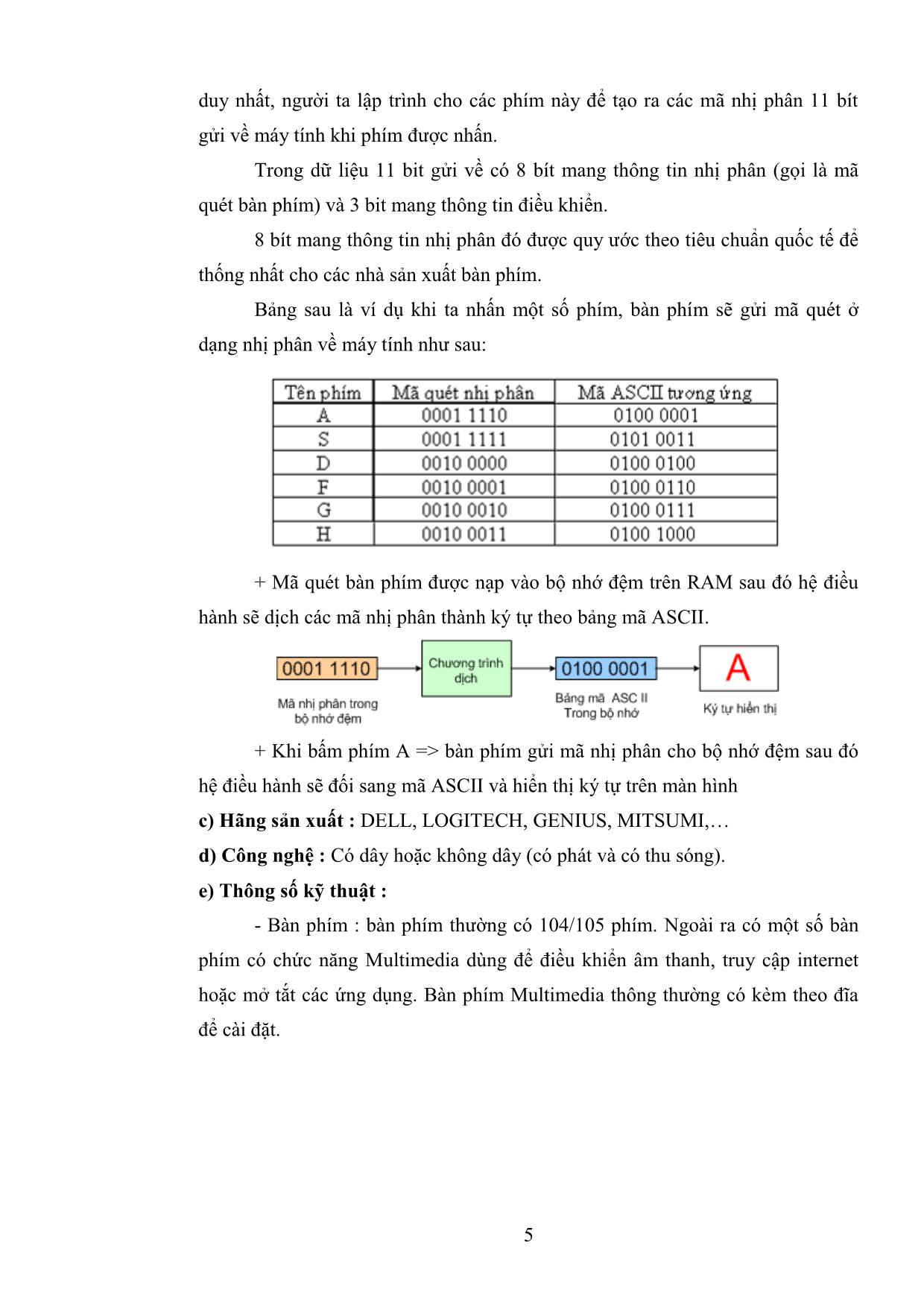 Giáo trình Lắp ráp và cài đặt máy tính - Nghề: Thiết kế trang web trang 7