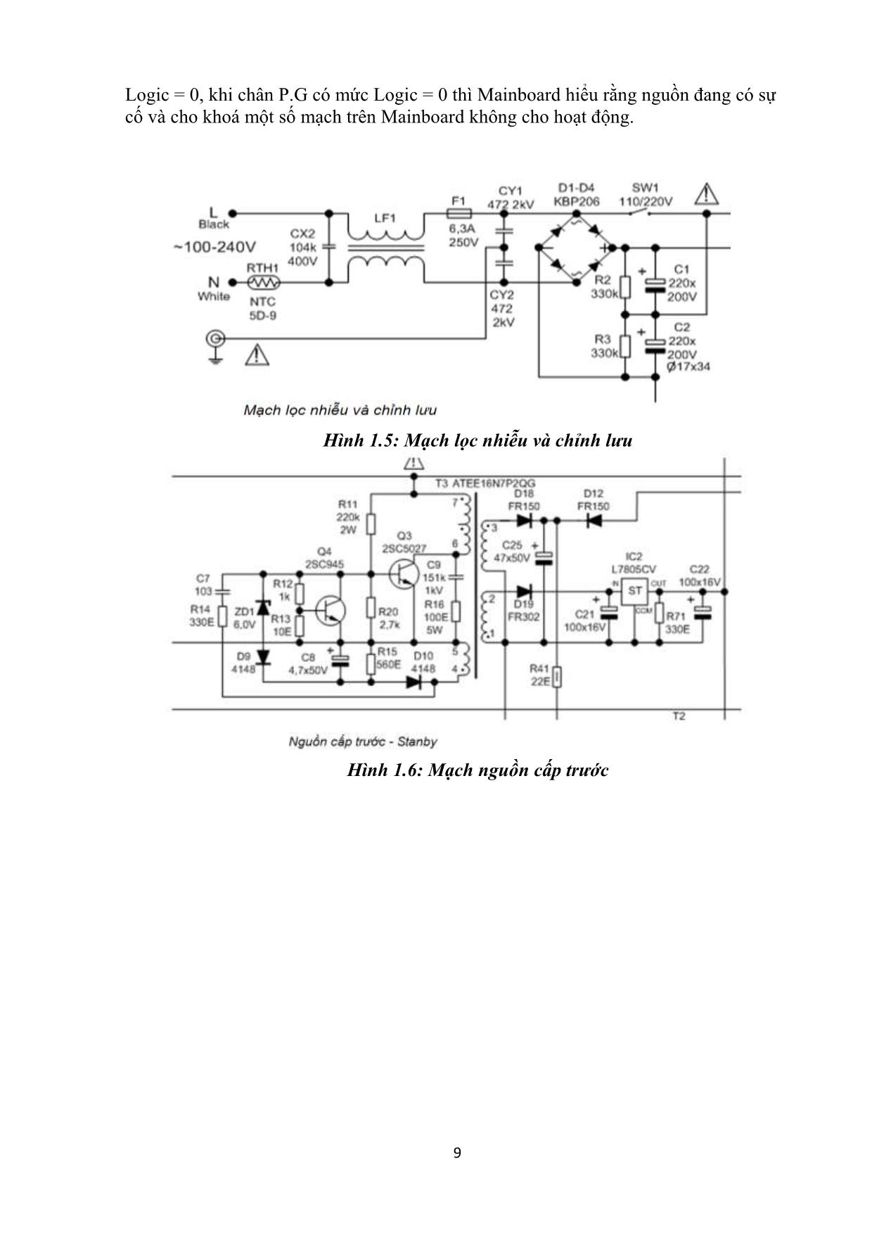 Giáo trình Sửa chữa bộ nguồn máy tính trang 9