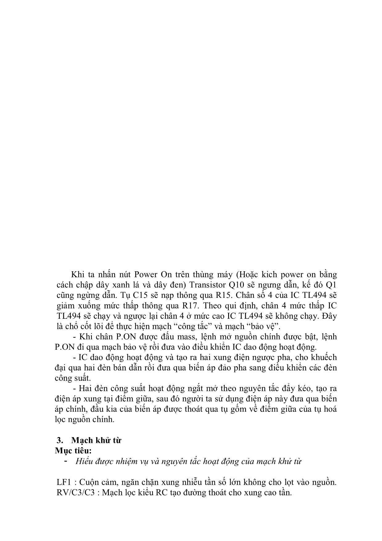 Giáo trình Sửa chữa bộ nguồn (Phần 1) trang 9