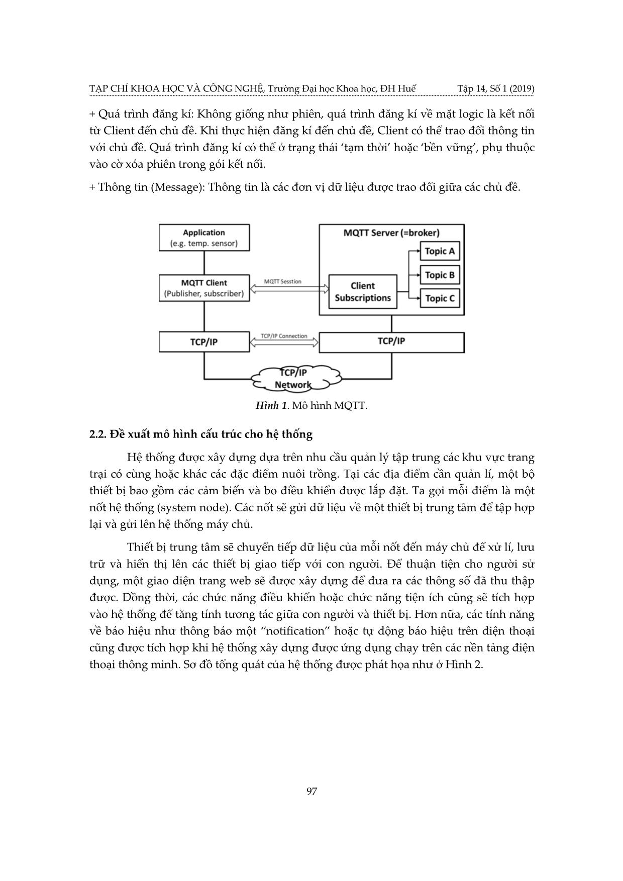 Nghiên cứu, thiết kế hệ thống quản lí nông nghiệp thông minh dựa trên nền tảng vạn vật kết nối - IoT trang 3