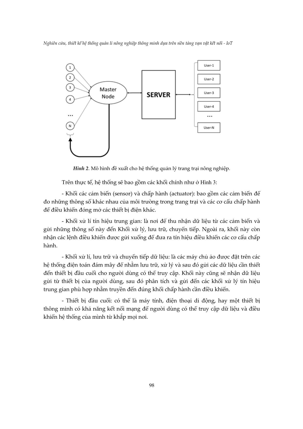 Nghiên cứu, thiết kế hệ thống quản lí nông nghiệp thông minh dựa trên nền tảng vạn vật kết nối - IoT trang 4