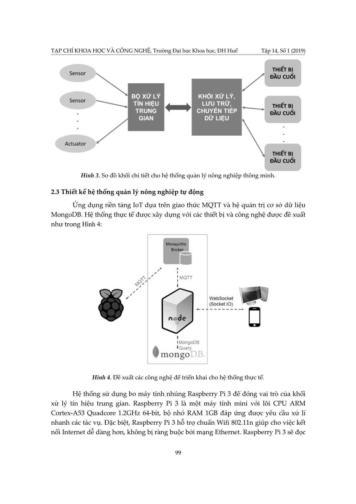 Nghiên cứu, thiết kế hệ thống quản lí nông nghiệp thông minh dựa trên nền tảng vạn vật kết nối - IoT trang 5