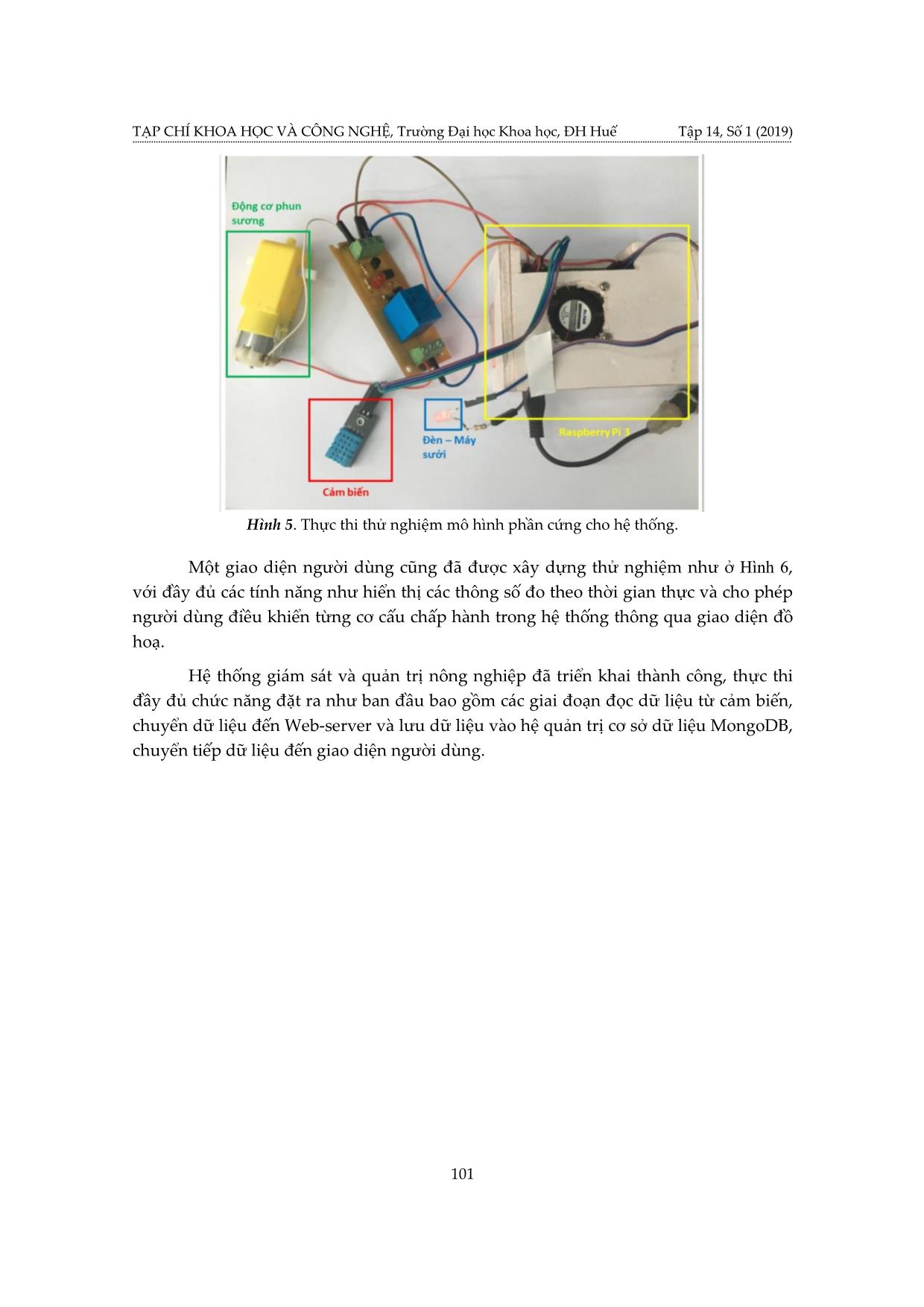 Nghiên cứu, thiết kế hệ thống quản lí nông nghiệp thông minh dựa trên nền tảng vạn vật kết nối - IoT trang 7