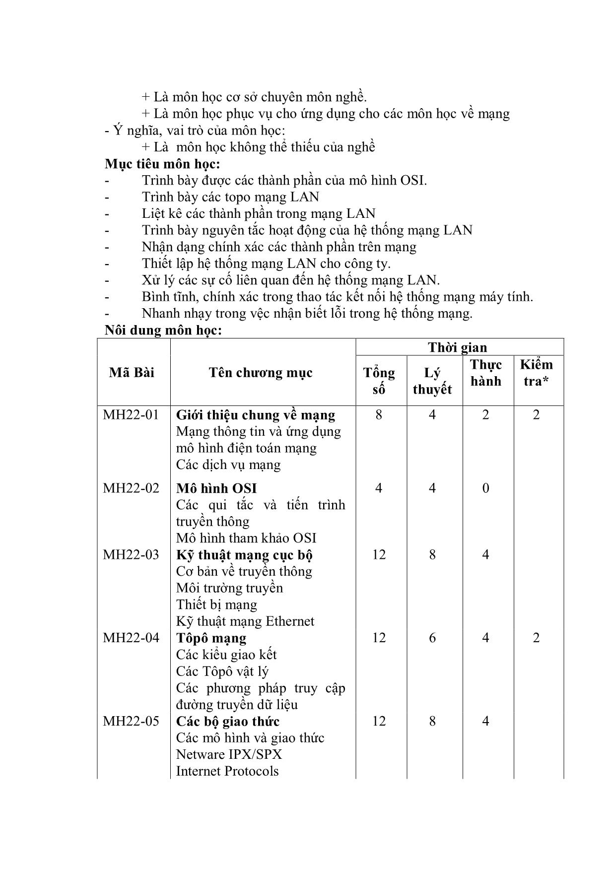 Giáo trình Mạng máy tính - Chương 1+2 trang 9