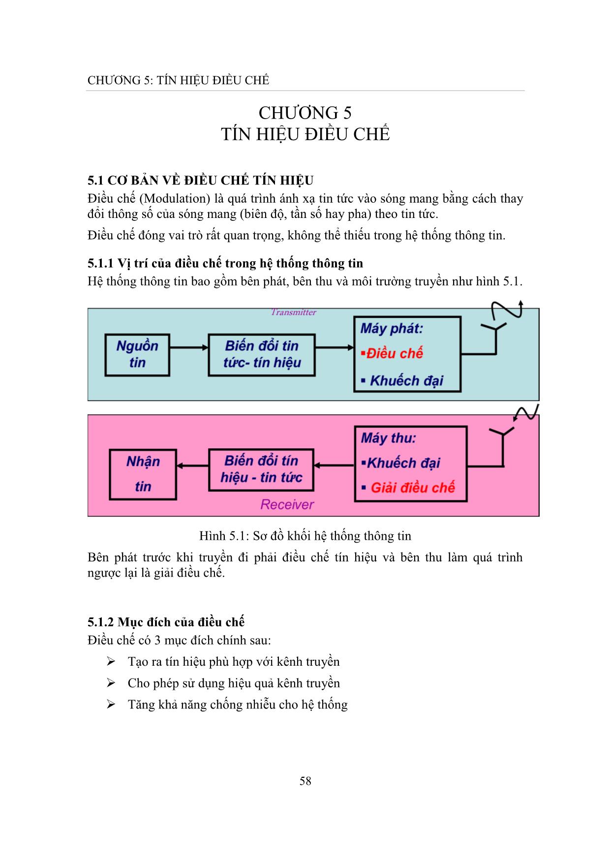 Giáo trình Tín hiệu và hệ thống (Phần 2) trang 1