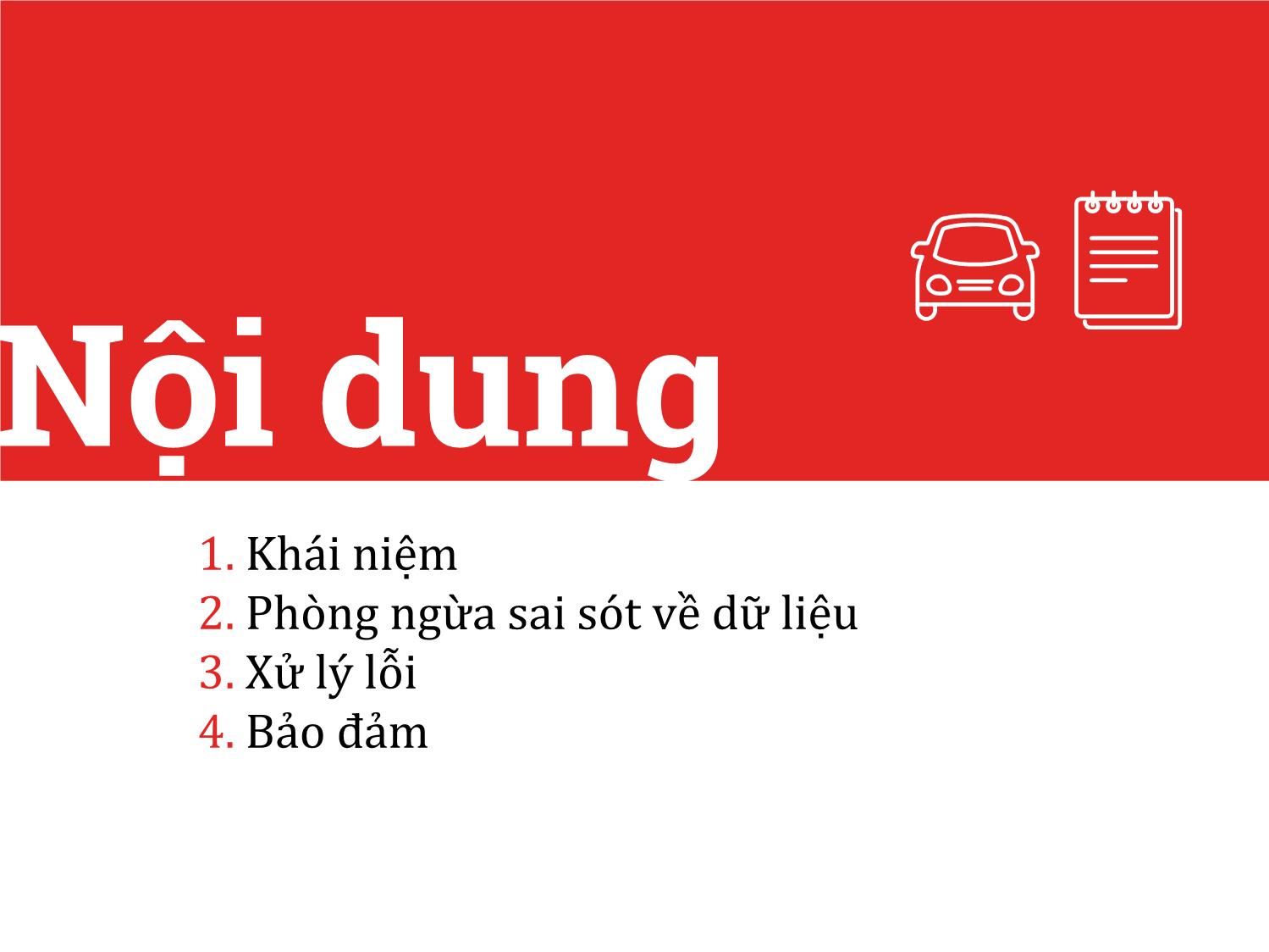 Bài giảng Kỹ thuật lập trình - Chương 8: Lập trình phòng ngừa trang 2