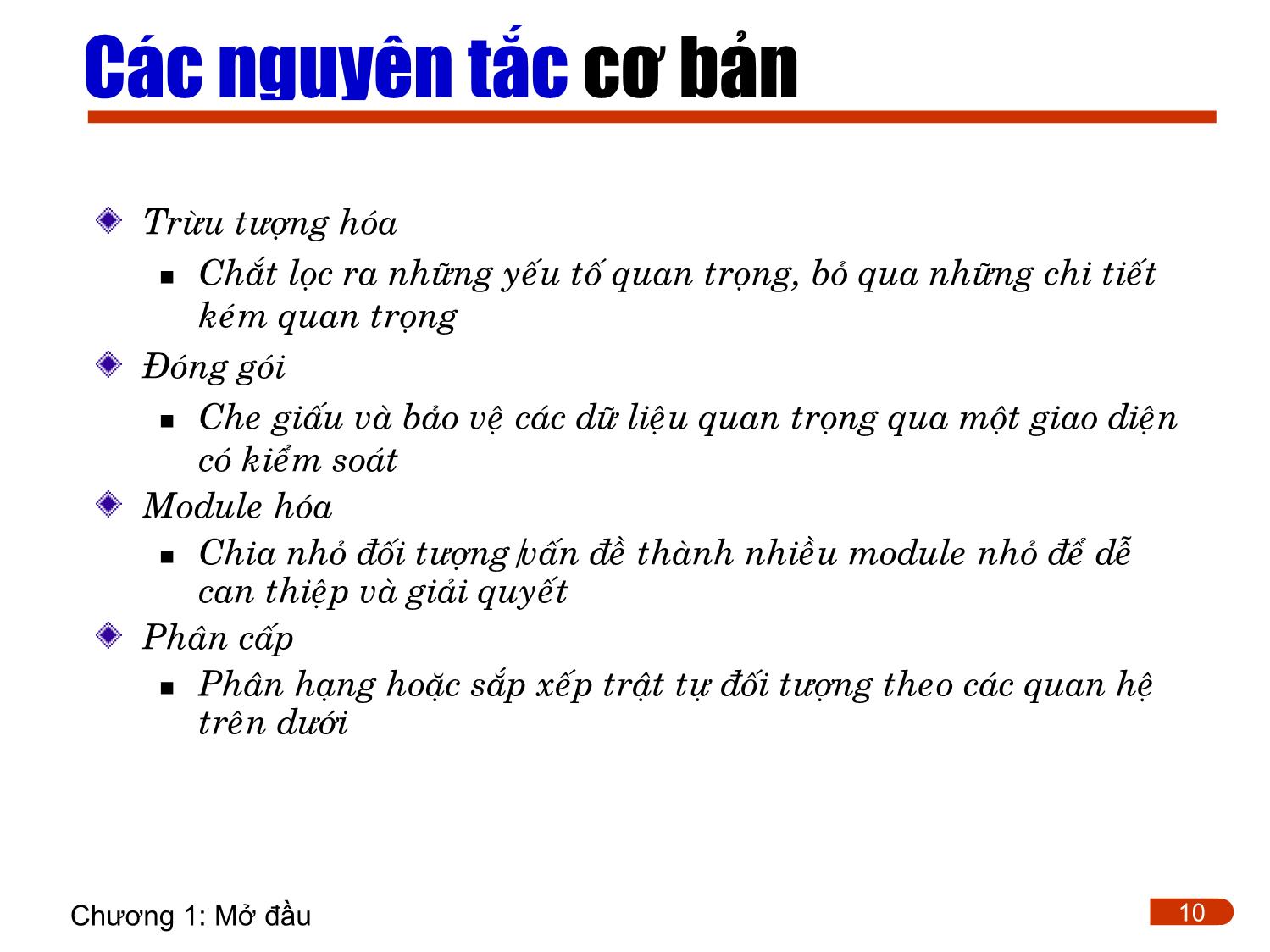 Bài giảng Lập trình - Chương 1: Giới thiệu trang 10