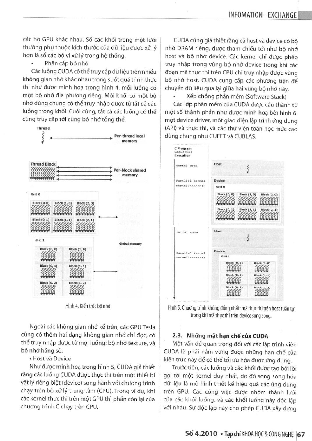 Kiến trúc Tesla và mô hình lập trình song song CUDA trang 5
