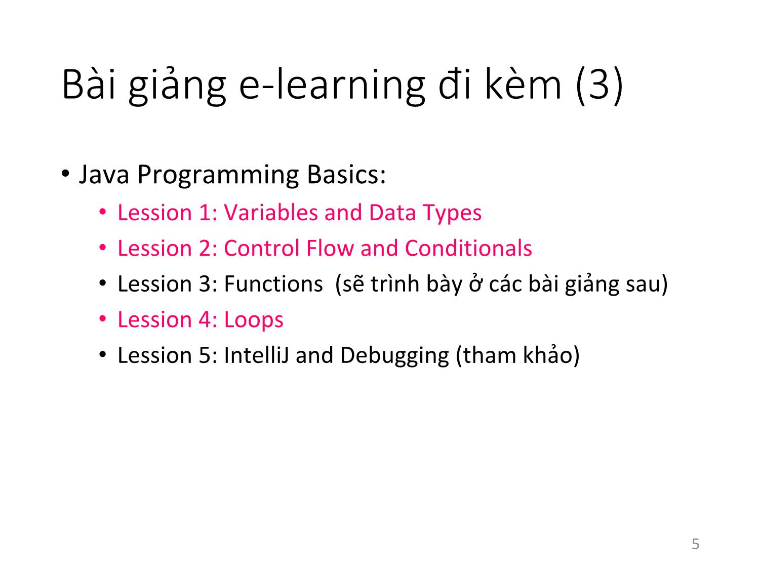 Bài giảng Lập trình hướng đối tượng - Bài 2: Cơ bản về Java và UML trang 5