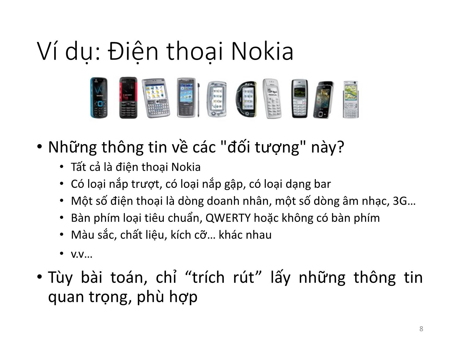 Bài giảng Lập trình hướng đối tượng - Bài 3: Trừu tượng hóa và đóng gói trang 8