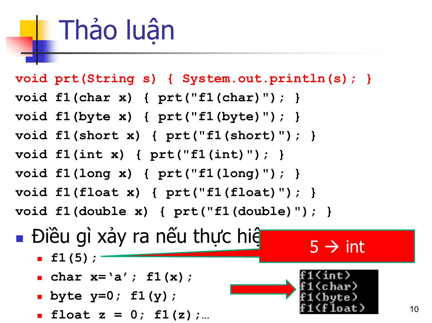 Bài giảng Lập trình hướng đối tượng - Bài 5: Các kỹ thuật xây dựng lớp và sử dụng đối tượng trang 10