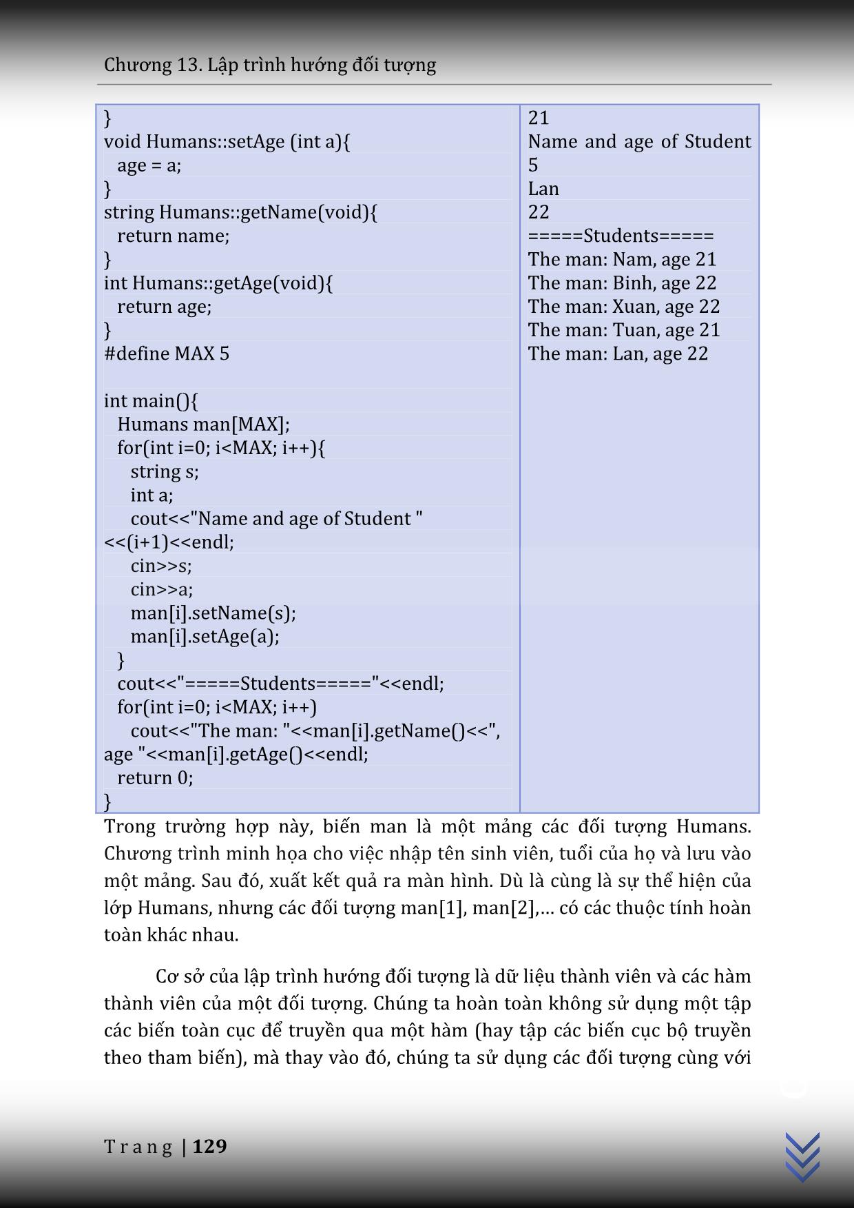 Giáo trình Lập trình hướng đối tượng C++ (Phần 2) trang 10