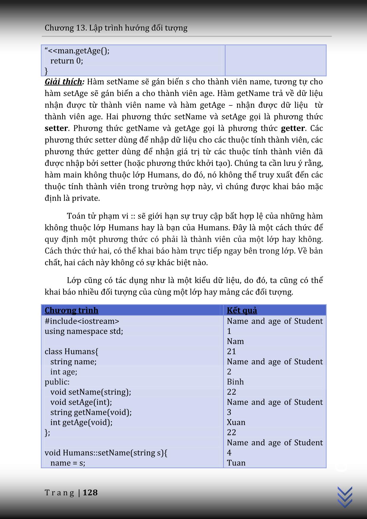 Giáo trình Lập trình hướng đối tượng C++ (Phần 2) trang 9