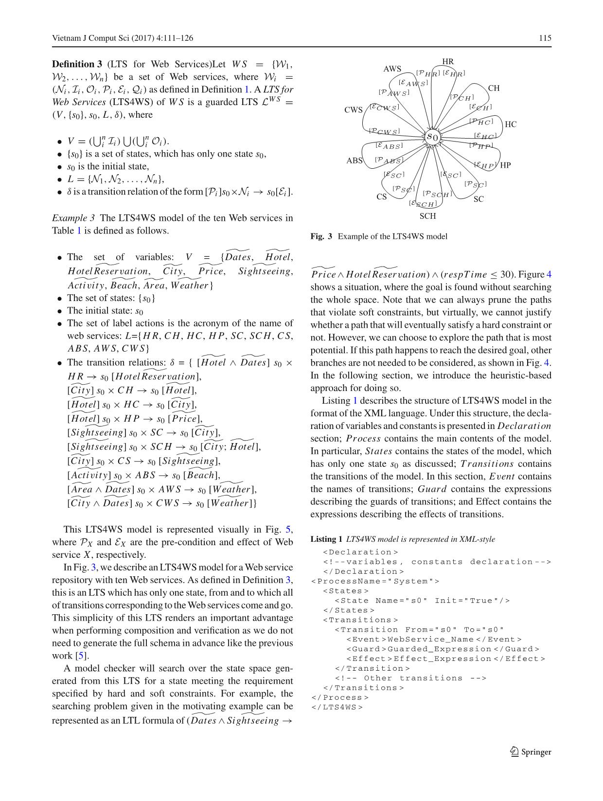 A bitwise - Based indexing and heuristic-driven on - the - fly approach for Web service composition and verification trang 5